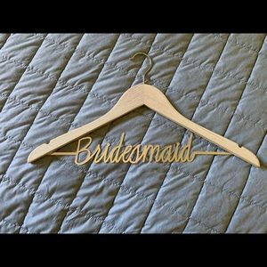 Bridesmaid Wooden Hanger